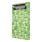 クールなスカル ミニクリップボード (アングル2)