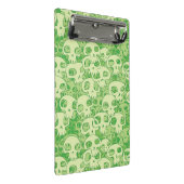 クールなスカル ミニクリップボード (アングル)