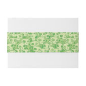 クールなスカル 招待状ベリーバンド (裏面例)