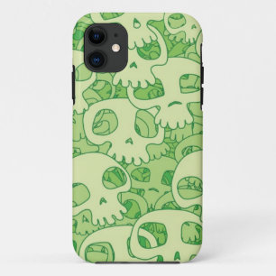 クールなスカル iPhone 11 ケース