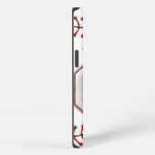 クールなステッチの野球ナンバー2 iPhoneケース (右側面)