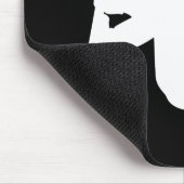 クールなスノーボード マウスパッド (コーナー)