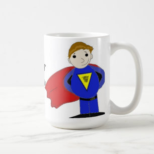クールなスーパーヒーロー コーヒーマグカップ