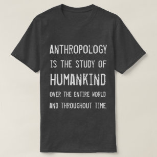 クールなタイポグラフィの人類学の人類学者 Tシャツ