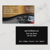 クールなタクシーの名刺 名刺 (正面/裏面)