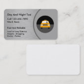 クールなタクシーの名刺 名刺 (正面/裏面)