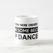 クールなタップダンスのデザイン コーヒーマグカップ (中央)