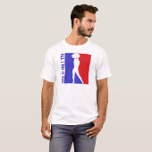 クールなチアリーティングのデザイン Tシャツ (正面フル)