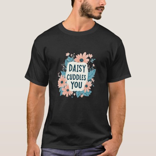 クールなデイジーとおかしい野の花の季節 ガーデニング用 Tシャツ (正面)