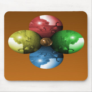 クールなデザインのマウスパッド マウスパッド