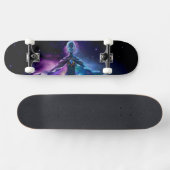 クールなデザインの絵画のスケートのデッキ スケートボード (横)