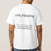 クールなトリックBro Tシャツ (裏面)