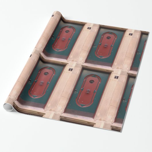 クールなドアの光沢のある包装紙、xの30 6つのft ラッピングペーパー (アンロールド)