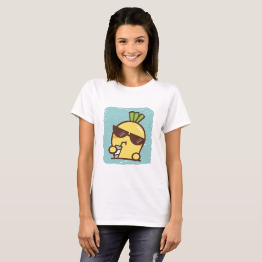 クールなニンジン Tシャツ (正面フル)