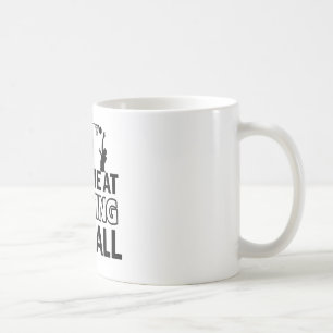 クールなネットボールのデザイン コーヒーマグカップ
