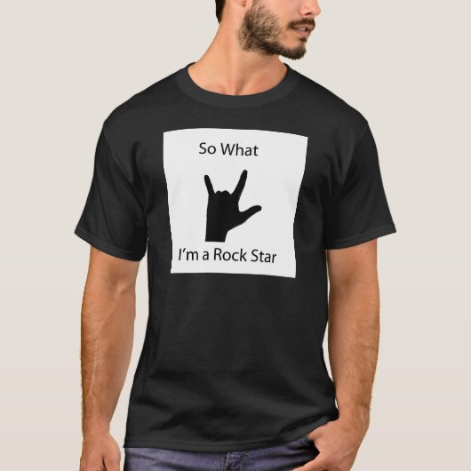 クールなノベルティは男性へをティーにのせます Tシャツ (正面)