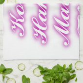 クールなハクナマタタで遊ぼう .png キッチンタオル (折り畳み)