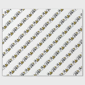 クールなハッカー ラッピングペーパー (フラット)