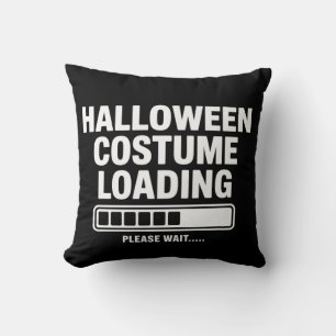 クールなハロウィンのコスチューム読み込み中グラフィック 怖い  クッション