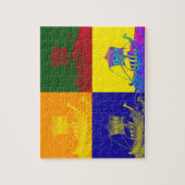 クールなバイキング: 破裂音 ジグソーパズル (縦)