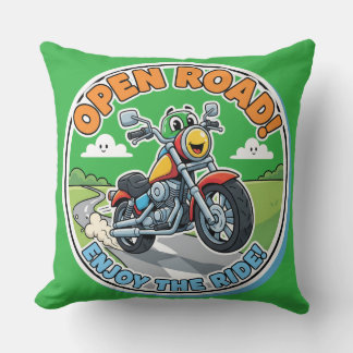 クールなバイクのデザインで子供部屋を飾ろう クッション