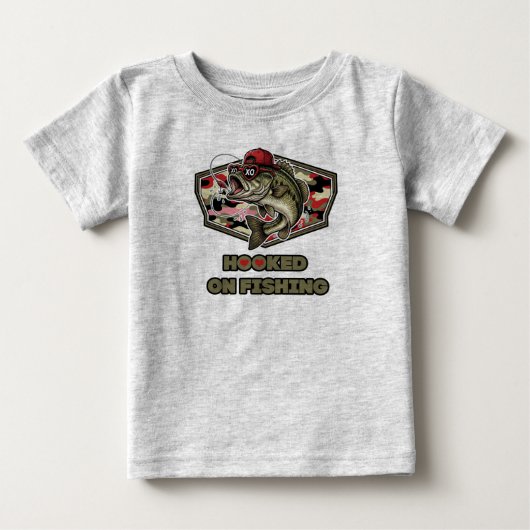 クールなバスのイラスト ベビーTシャツ (正面)
