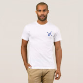 クールなパターン綿のTシャツ Tシャツ (正面フル)