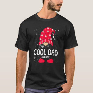 クールなパパグノームのマッチングファミリーグループ クリスマスパーティー Tシャツ