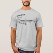 クールなパパ Tシャツ (正面)