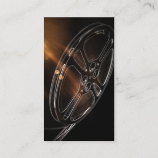 クールなビデオフィルムの生産映画巻き枠 名刺 (正面)