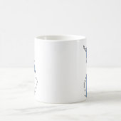 クールなフィンランド コーヒーマグカップ (中央)