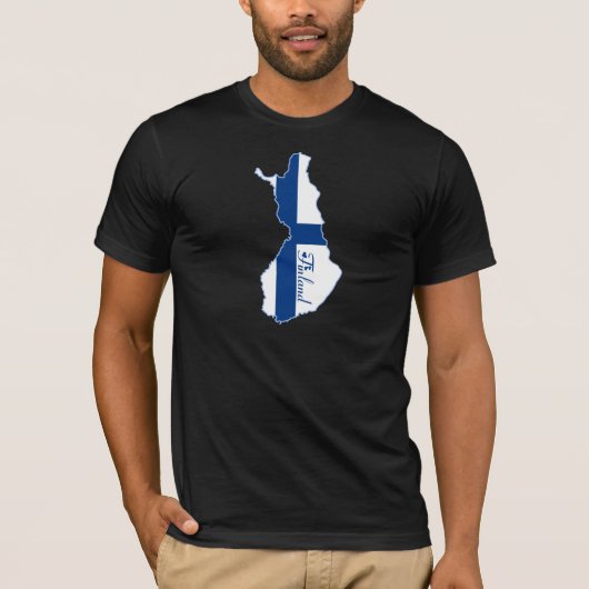 クールなフィンランド Tシャツ (正面)