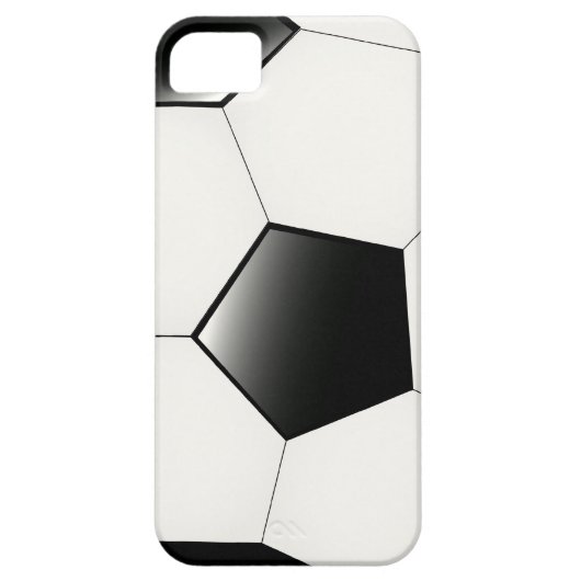 クールなフットボール/サッカーのiPhone 5 Case-Mate iPhoneケース (裏面)