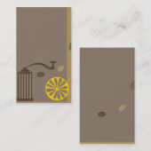 クールなプロフェッショナルおよびかわいい名刺のテンプレート 名刺 (正面/裏面)