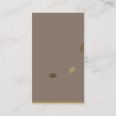 クールなプロフェッショナルおよびかわいい名刺のテンプレート 名刺 (裏面)