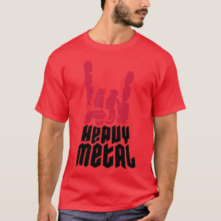 クールなヘヴィメタルなレトロデザイン Tシャツ