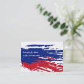 クールなペインターの名刺 名刺 (スタンド正面)