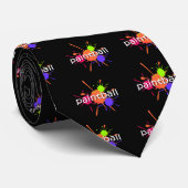 クールなペイントボール ネクタイ (ロール)