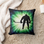 クールなホッケー選手 クッション (ブランケット)