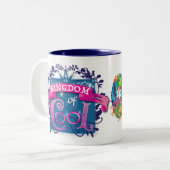 クールなマグの王国 ツートーンマグカップ (正面左)