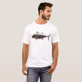 クールなマグロのTシャツ Tシャツ (正面フル)