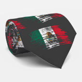 クールなメキシコ旗のデザイン ネクタイ (ロール)
