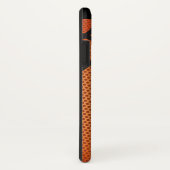 クールなメンズバスケットボールのモノグラムのテーマ Case-Mate iPhoneケース (裏面/右)