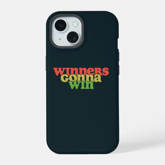 クールなモチベーションiPhoneケース iPhone 15ケース (裏面)