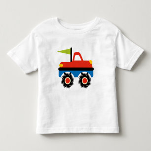 クールなモンスタートラックのTシャツの子供の大人のサイズ トドラーTシャツ