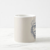 クールなライオン コーヒーマグカップ (中央)