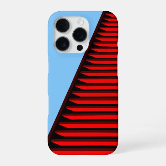 クールなライン柄 iPhoneケース (裏面)