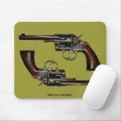 クールなリボルバーmousepad マウスパッド (マウス)