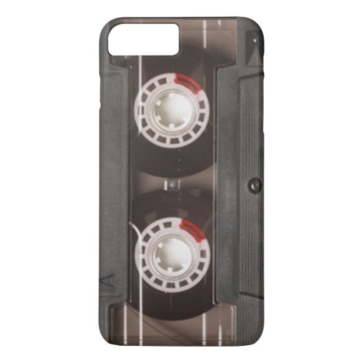 クールなレトロカセットテープ Case-Mate iPhoneケース (裏面)