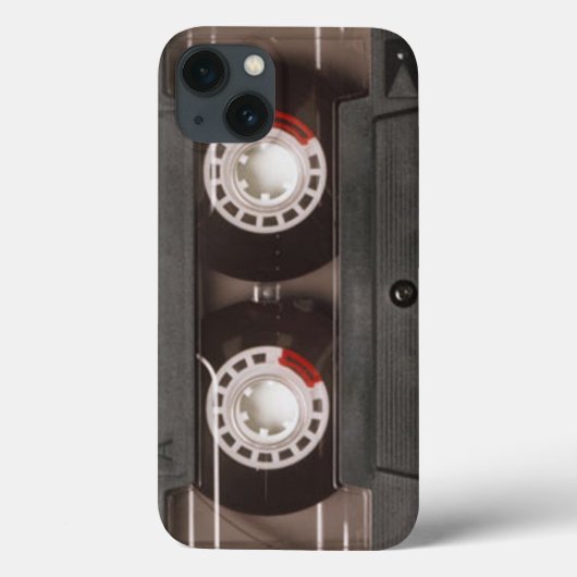 クールなレトロ80年代のビンテージ・テープカセット Case-Mate iPhoneケース (裏面)